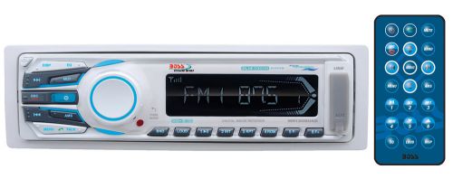 New boss mr1308uab marine boat 1 din mechless mp3 am/fm bluetooth stereo player