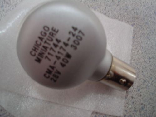 Chicago miniature 71744  cma-4174-24   28v 40w 3007 faa/pma (6)