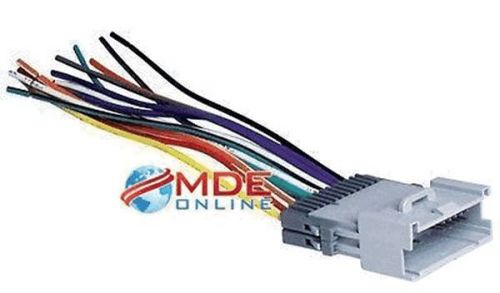 New scosche gm05b 2000-up chevrolet wire harness to connect aftermarket receiver