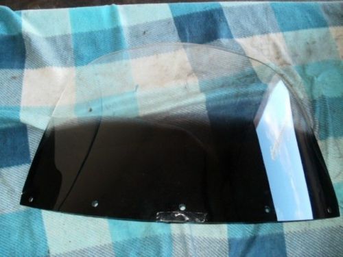 Memphis shades gradient black windshield for 86 electa glide