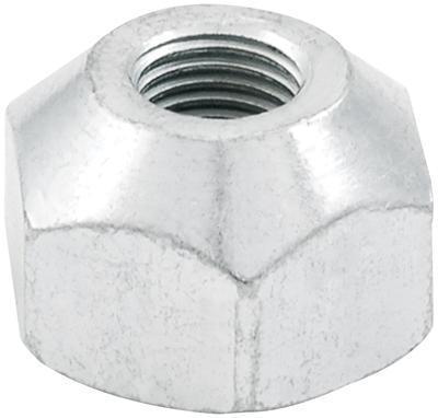 Allstar lug nut conical seat 7/16"-20 rh 45 degree steel zinc set of 10 all44100