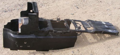 1986 fiero center console support bracket bezel nice used 84 85 87 88 pontiac44k