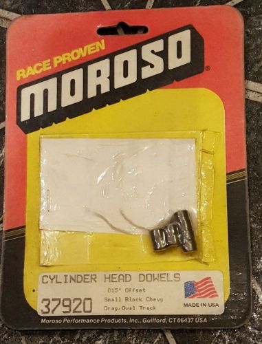 Nos mor37920 -  moroso 37920 offset  .015" chevy cylinder head dowels