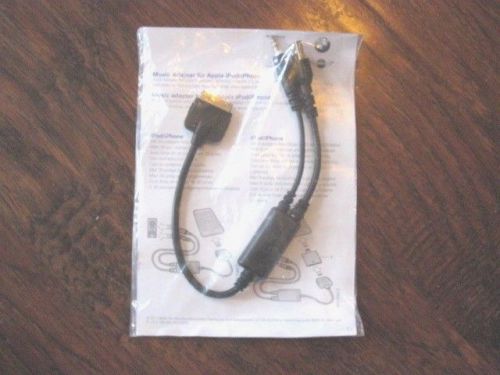 Bmw ipod/iphone oem music adapter usb 30 pin connector 2004 and on