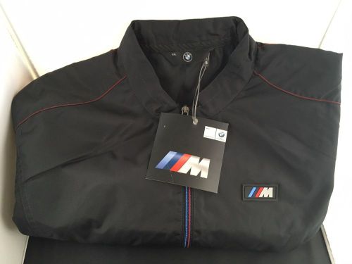 Bmw genuine logo ladies' womens m performance nylon jacket / black xxl 2xl