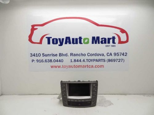 06 07 lexus is350 info-gps-tv screen navigation display screen