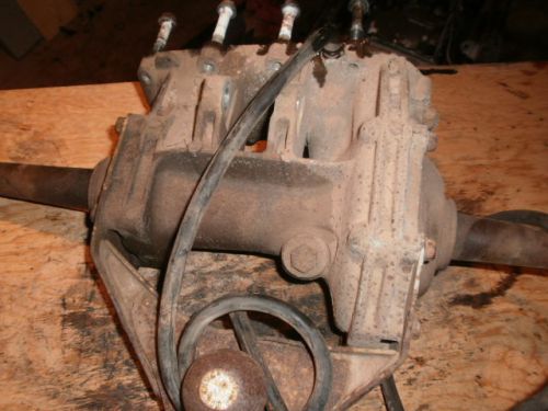 2003 kawasaki prairie 650 v2 rear differential with axles  02