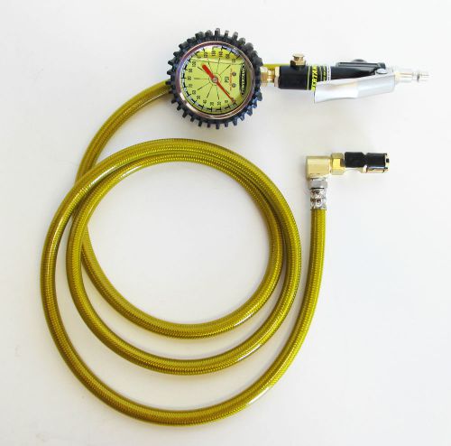 Tire inflator, 160 psi, clip-on, 6' whip - tig-8176