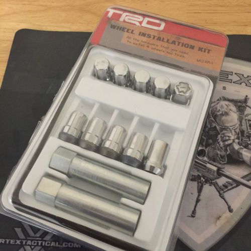 Sell Toyota TRD Wheel Lock Lug Set 12mm Conical Spline Drive in Mission