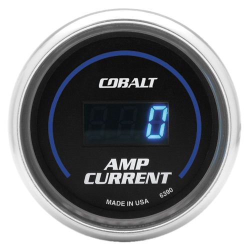 Auto meter 6390 cobalt; digital ampmeter gauge
