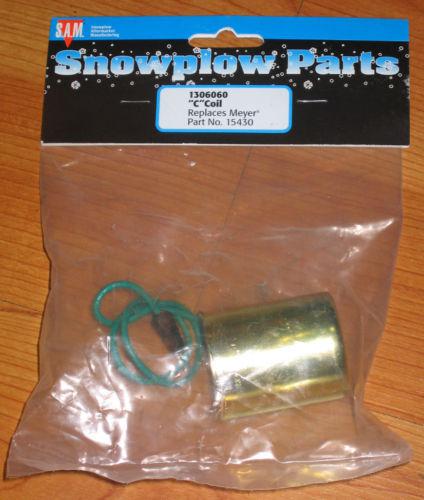 Meyers c-coil green wire only coil to move plow  left and right e47/e-60 pumps