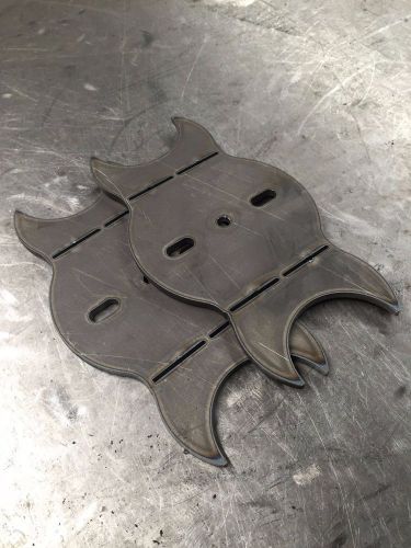 Over axle bag bracket set pair 3.25&#034; axle     bagged airride air ride suspension