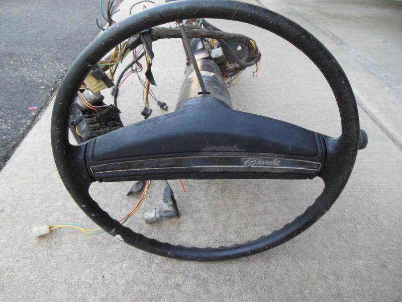 71 72 73 74 75 76 Chev Chevrolet Full Size Steering Wheel and Column , US $65.00, image 2
