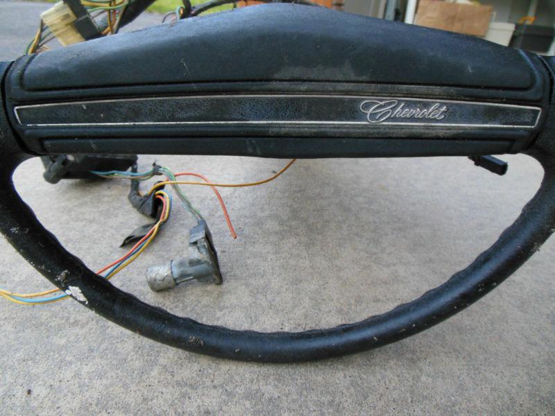 71 72 73 74 75 76 Chev Chevrolet Full Size Steering Wheel and Column , US $65.00, image 3