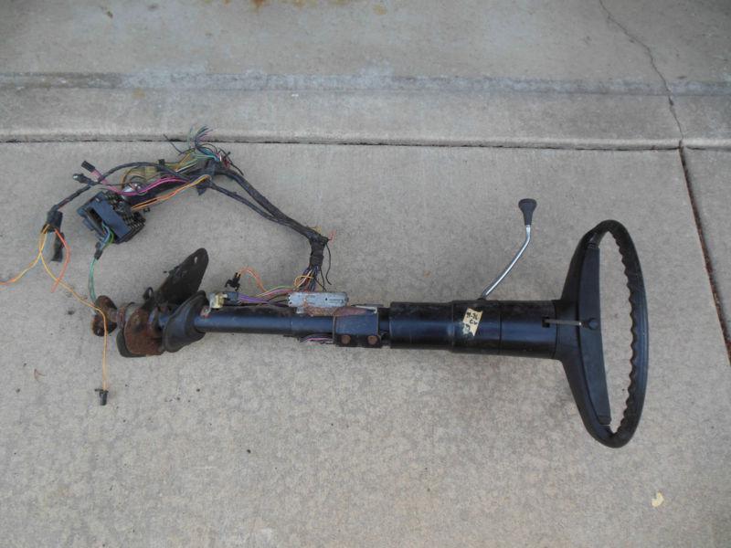 71 72 73 74 75 76 Chev Chevrolet Full Size Steering Wheel and Column , US $65.00, image 4