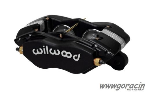 Wilwood forged dynalite-m black powdercoated brake caliper classic fits 1&#034;rotor