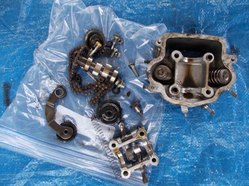 1985 85 honda elite ch80 ch 80 cylinder head &amp; cam &amp; timing set complete