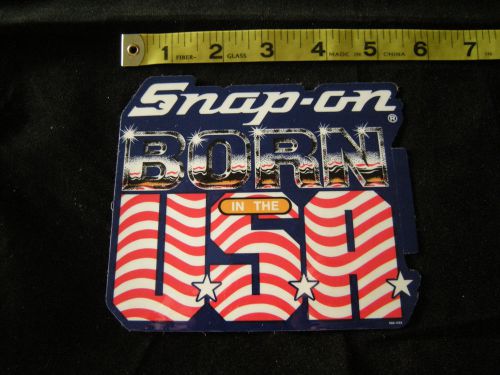 Vintage snap-on, mac tools, tool box sticker, new, 1980's