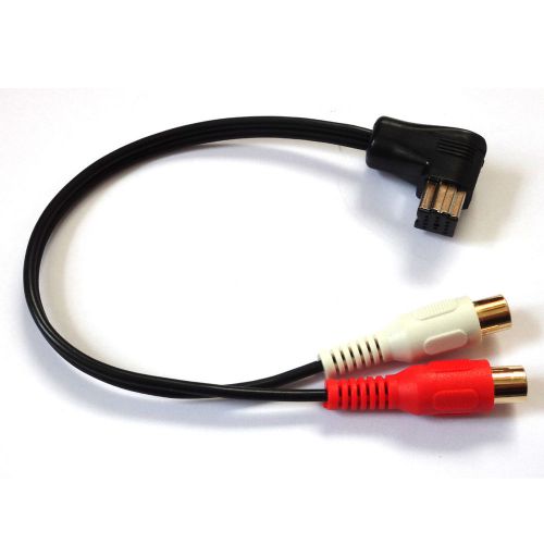 Car audio cable for pio/p-rca pioneer auxiliary input adapter ipod mp3 pio-2rf
