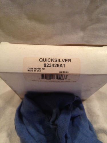 Mercruiser quicksilver carburetor rebuild kit. part# 823426a1