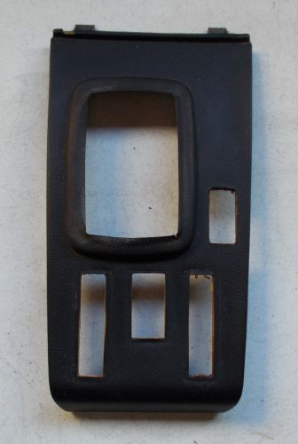Mercedes r107 shifter bezel trim console black 350slc 380slc 450slc 500sl 107019