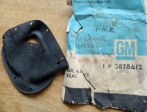 Nos 1966 chevelle muncie lower boot console 4 speed shifter ss 396 66 m21 malibu