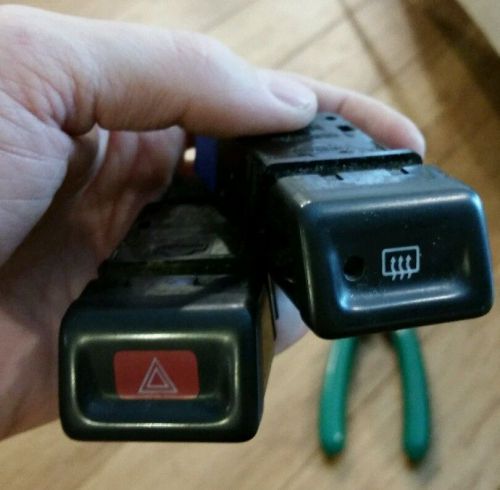 1996 97 98 99  nissan maxima hazard defrost button swith