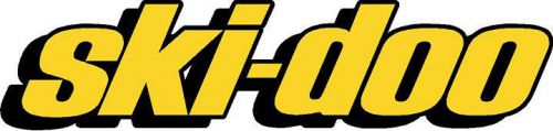 #p213 (1) 9" ski-doo racing bee skidoo bombardier vinyl decal laminated stickers