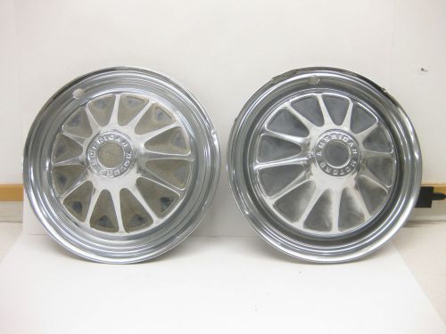 1970 1971 72 73 76 1969 amc american motors hubcaps 2 good rare amx hornet 1980