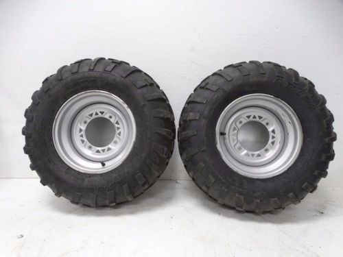2009 polaris sportsman 800 efi atv carlisle 25x11-12 at489 rear rims &amp; tires