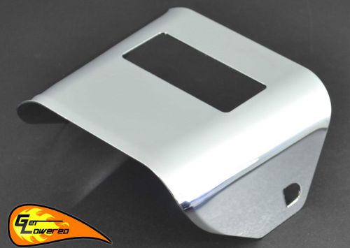 Custom chrome tail light visor taillight visor for 1973-1998 harley models