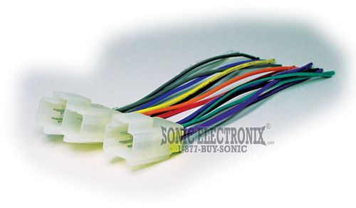 Scosche nn02b wire harness to aftermarket receiver for 1982-94 infiniti/nissan