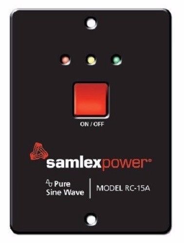 Samlex rc-15a remote control for pst-600 and pst-1000 pure sine inverters