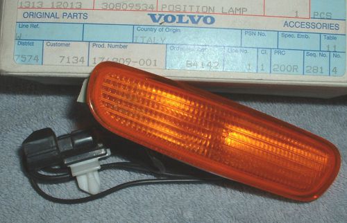 Volvo oem position lamp in bumper fl or rr , volvo #30809534,   loty