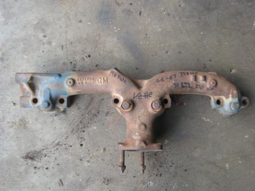 1966 67 68 69 70 corvette 327 350hp 350 370hp lt1 exhaust manifolds gm original