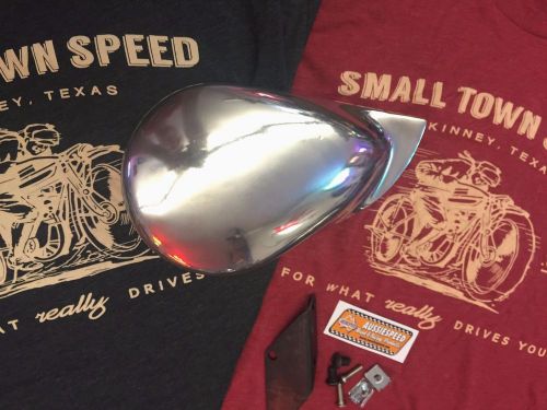 Deep polished smooth minibike aluminum clutch cover briggs honda mini bike