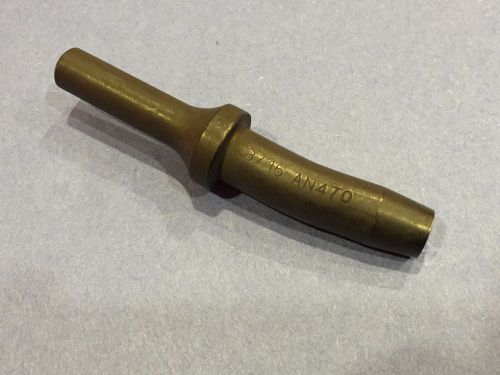 Aircraft/ aviation tools offset 3/16" rivet set (new)