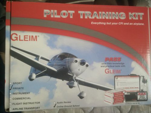 2016 gleim private pilot training kit - without test prep &amp; online ground school