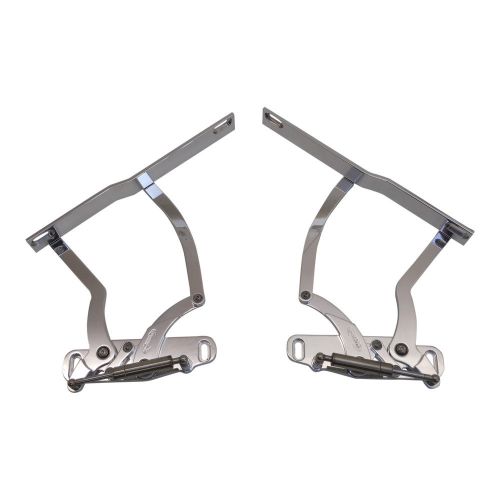 1970-1981 camaro billet hood hinges polished. made in u.s.a. eddie motorsports