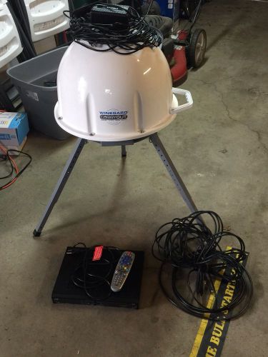 Winegard gm-1518 portable satellite w/ tripod/receiver/converter. $700 value!