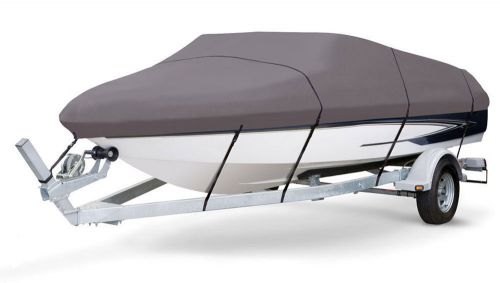 Pylesports pcvspb330 boat cover 14'-16'l beam width to 75'' v-hull fishing boats