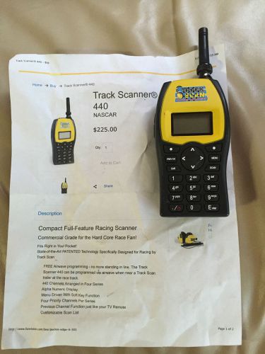Track scanner