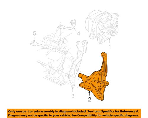 Gm oem-alternator bracket 12567695
