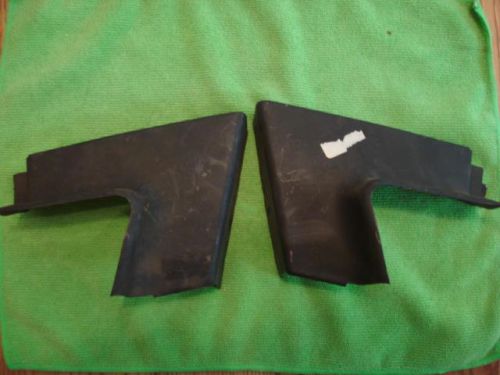 Nos pair 1956-62 studebaker hawk front fender extensions 1312338p/1312339p
