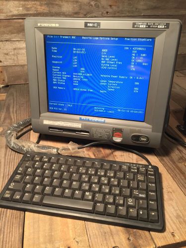 Inmarsat c felcom 15 furuno unit w alarms ic-305 306 &amp; 315 + cables tested works