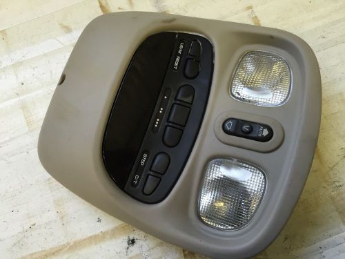 E4g1 99-04 300m intrepid lhs overhead dic information center console homelink