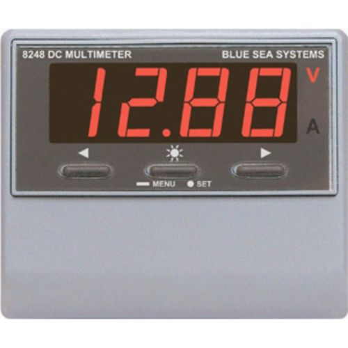 Blue sea 8248 dc digital multimeter w/ alarm