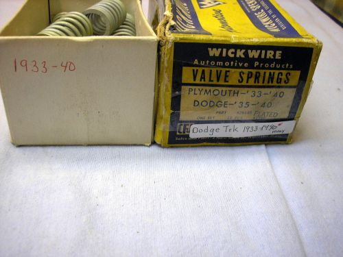 1933-1940 plymouth dodge dodge truck valve springs pn 626585 6 cylinder engines