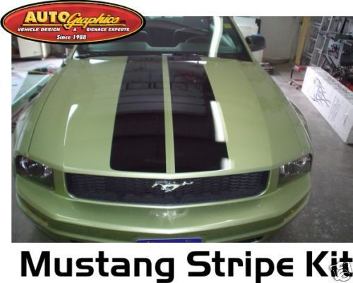 Custom rally stripe kit, fits ford mustang 2005 - 2009