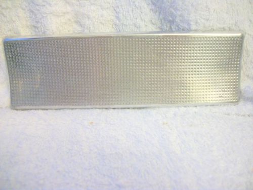 Vintage 1957 belair radio delete plate with mounting screws